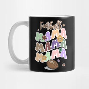 Football Mama Groovy Mug